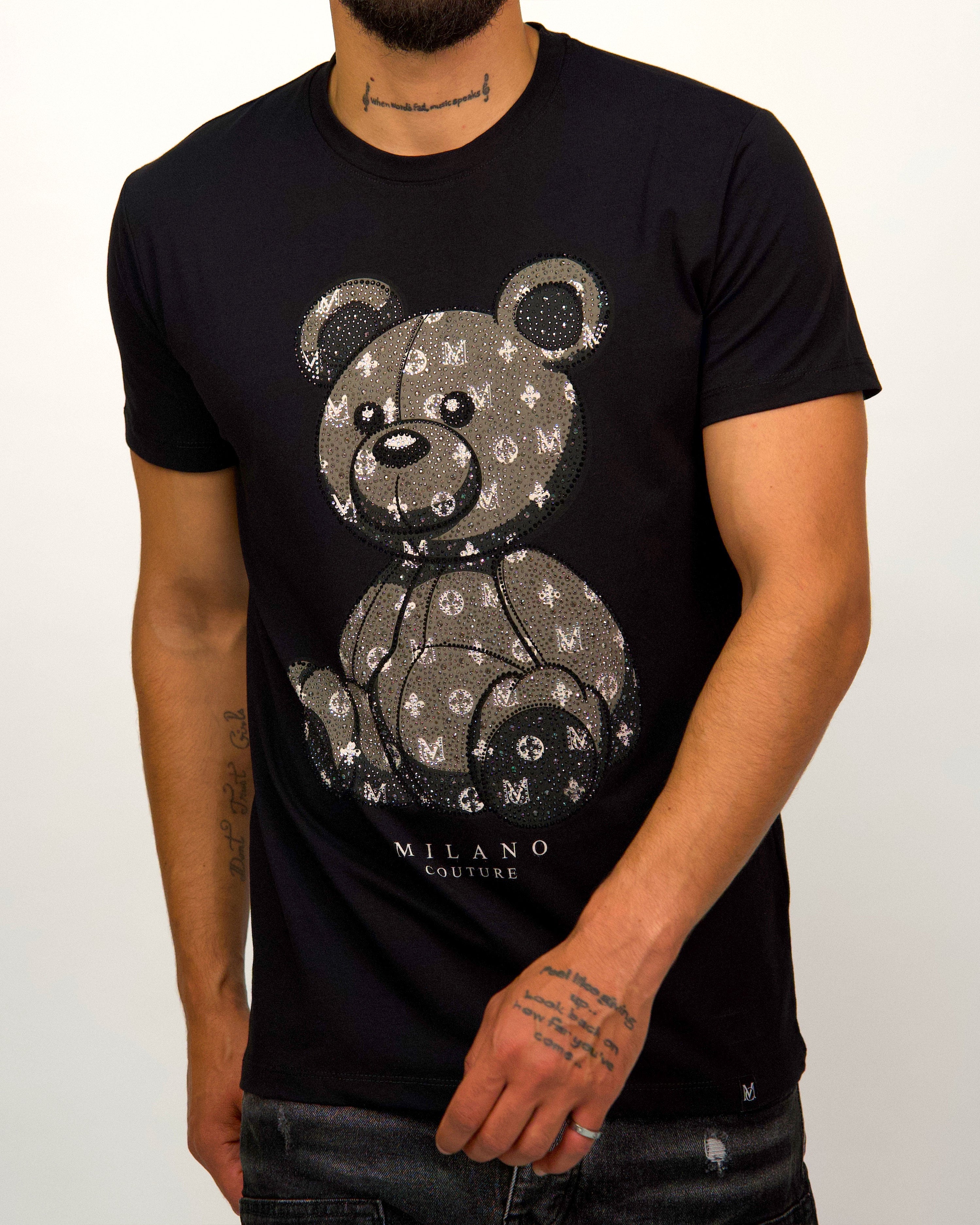MC Monogram Diamante Teddy T-Shirt