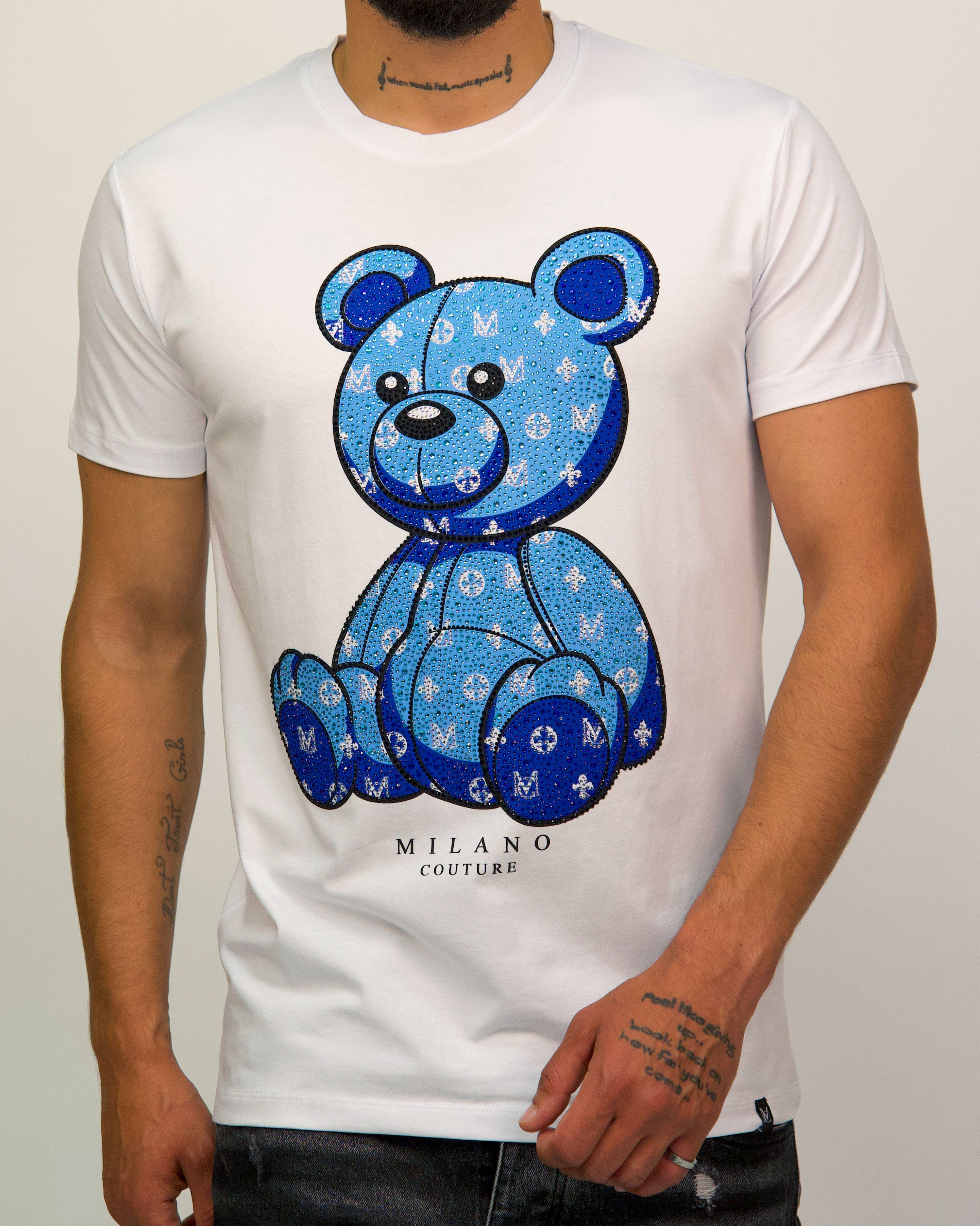 MC Monogram Diamante Teddy T-Shirt