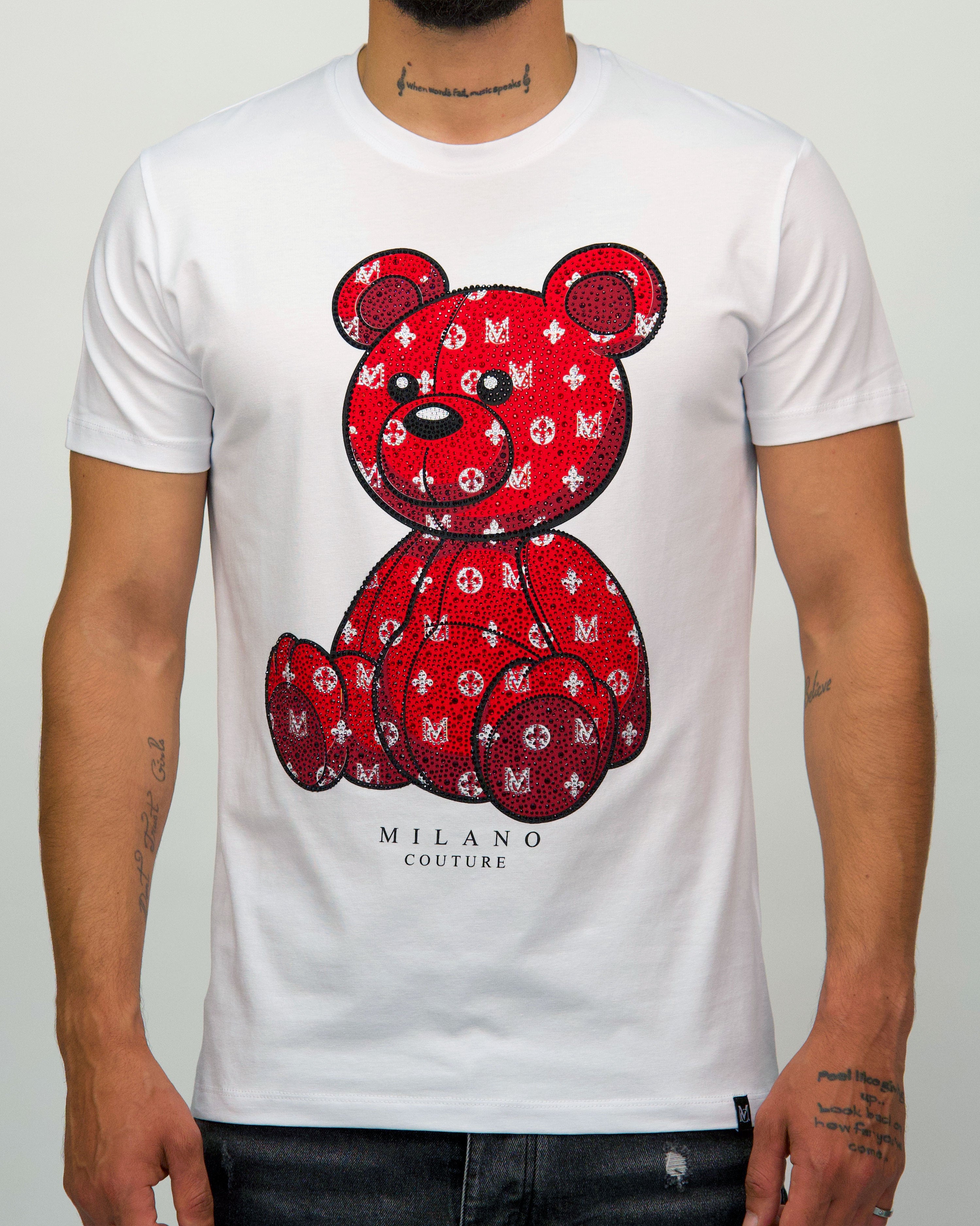 MC Monogram Diamante Teddy T-Shirt