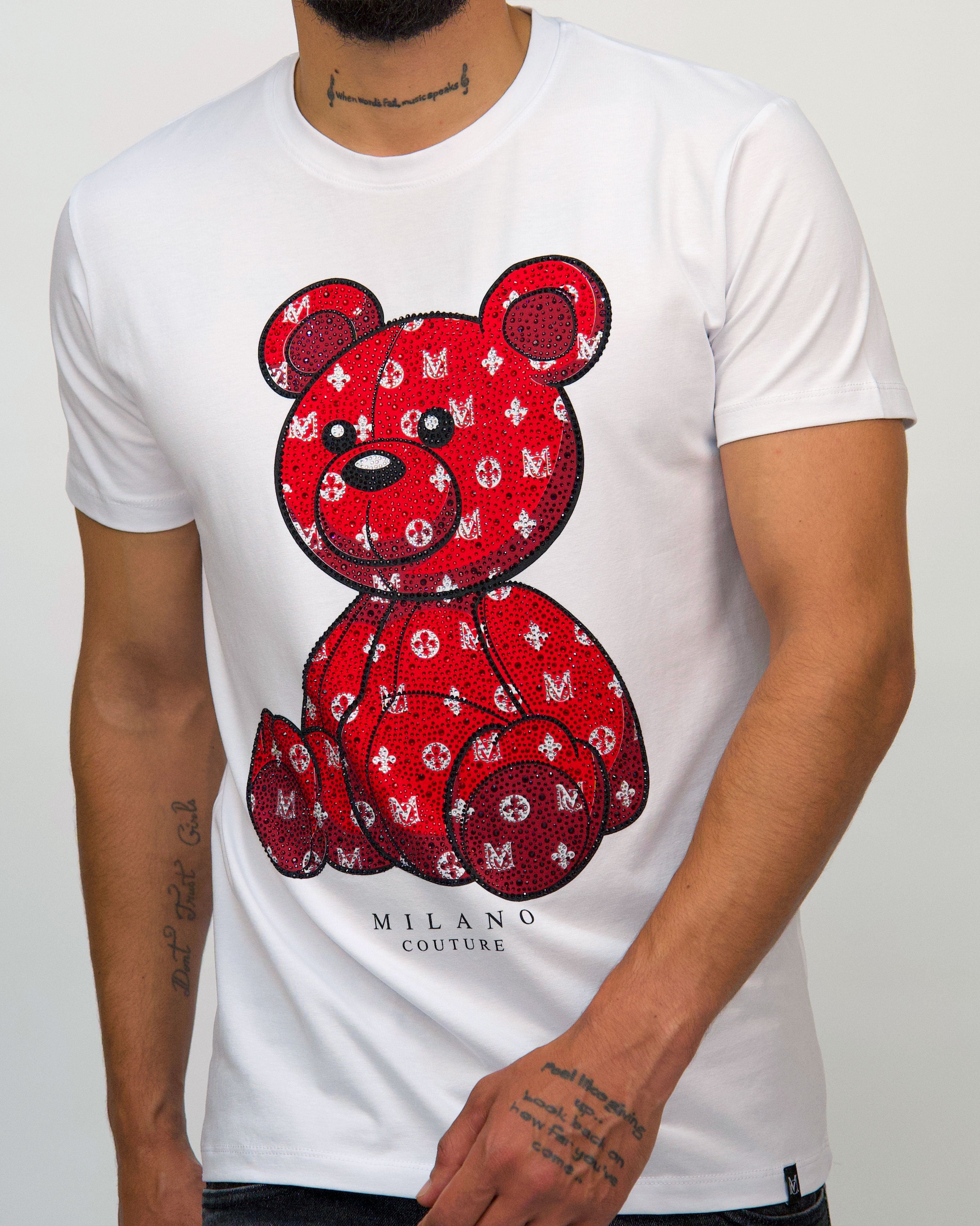 MC Monogram Diamante Teddy T-Shirt