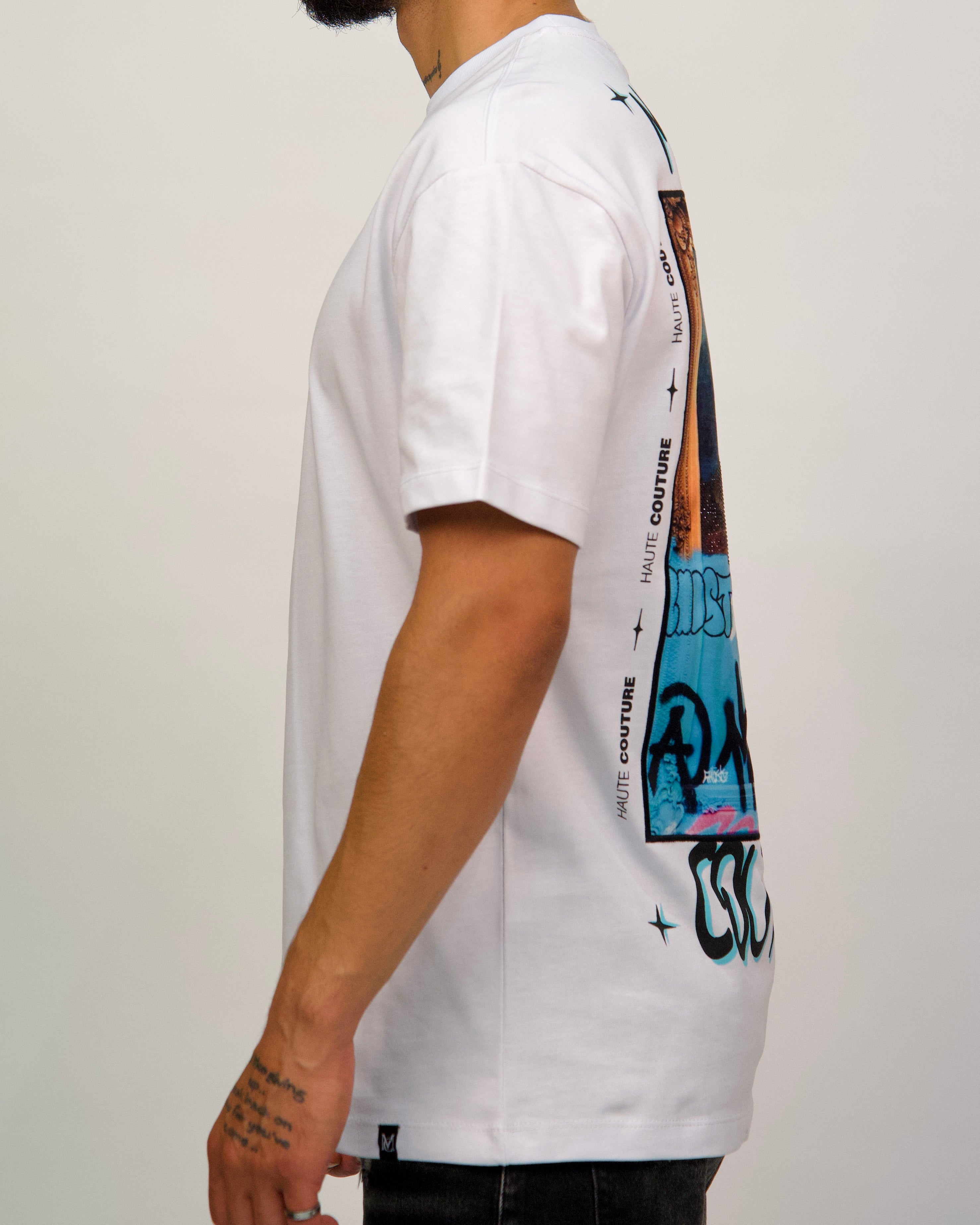 Premium Mona Lisa Diamante T-Shirt