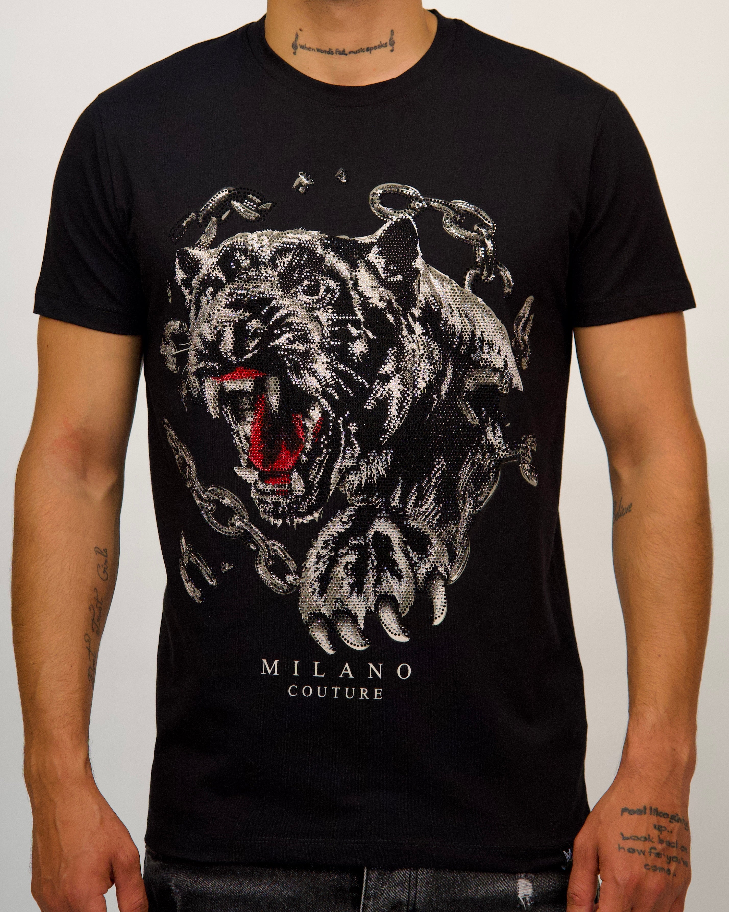 Panther Diamante T-Shirt
