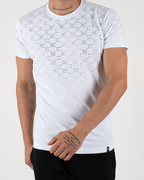 Rhinestone MC Pattern T-Shirt