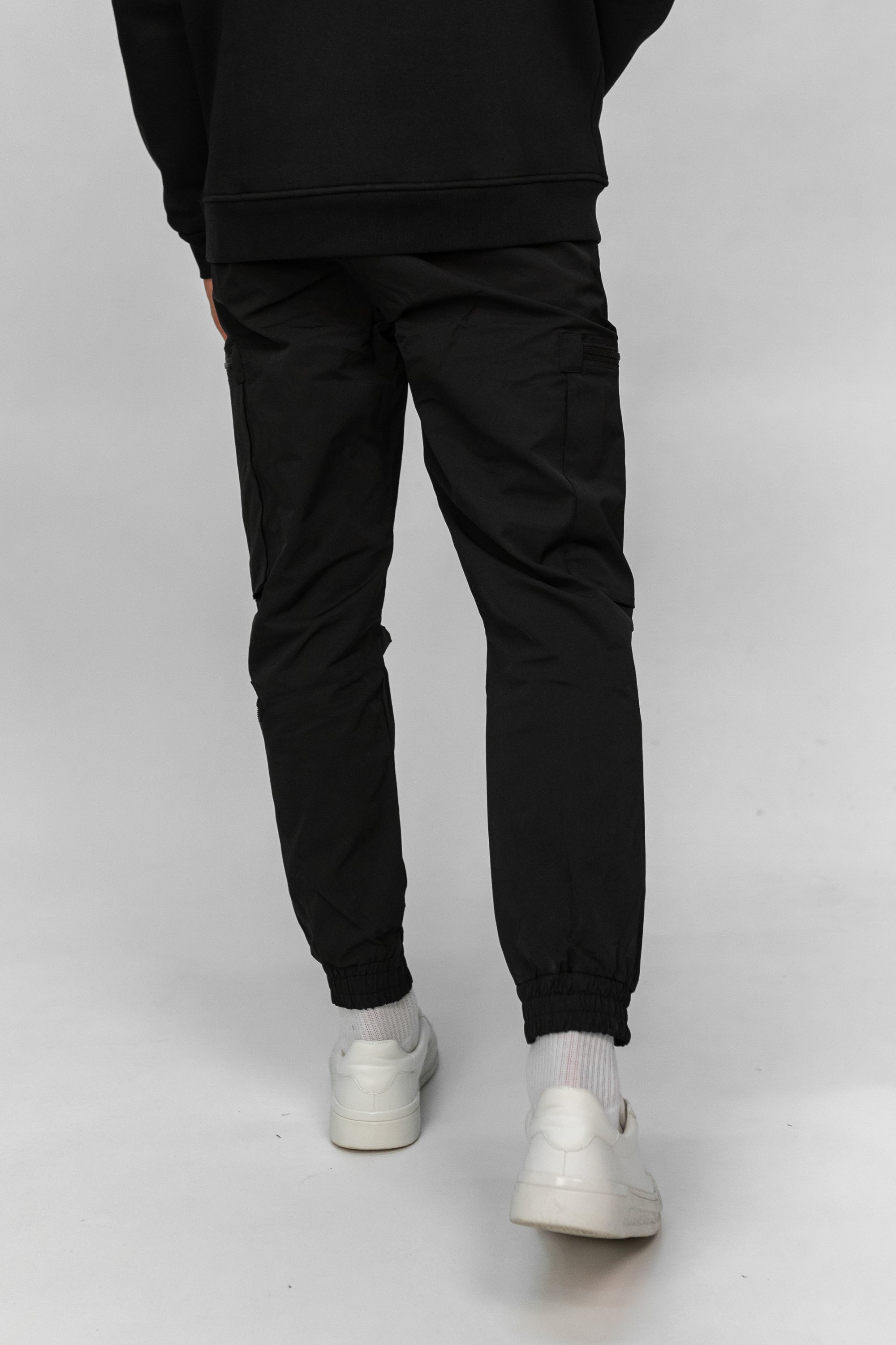 Black Utility Cargos