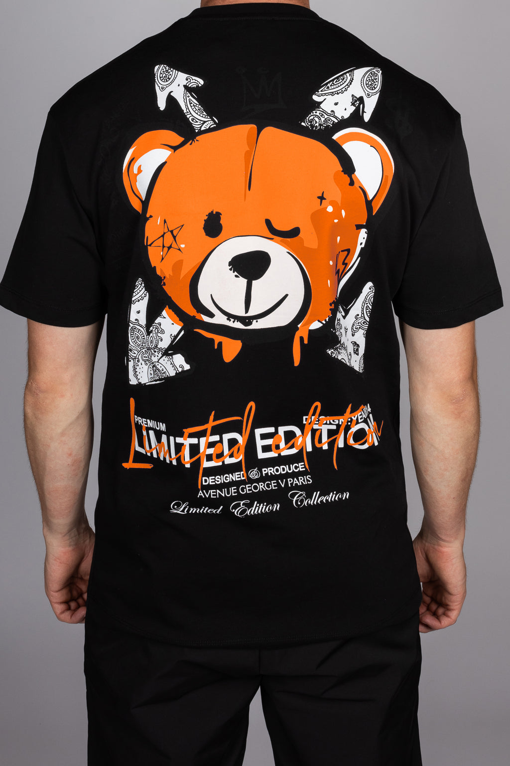 Limited Edition Orange Teddy Print T-Shirt