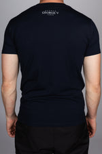 George V Diamante Multicolour Smiley Skull T-Shirt