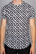 Meander Pattern T-Shirt