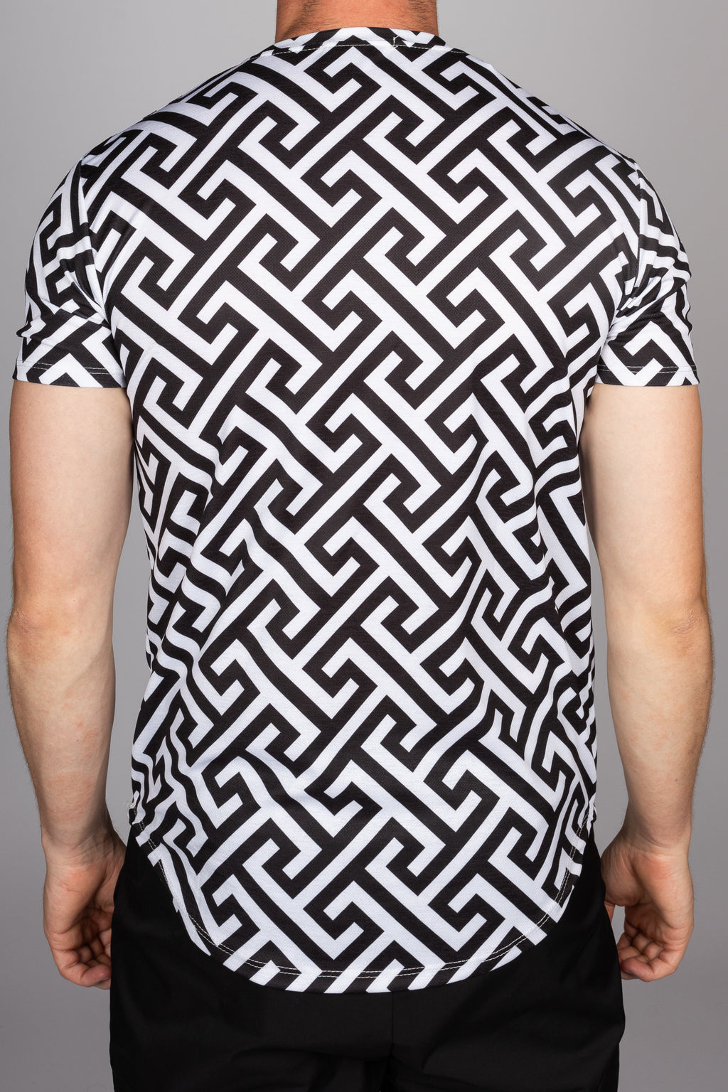 Meander T Pattern Meander Pattern T-Shirt – Milano Couture