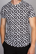 Meander Pattern T-Shirt