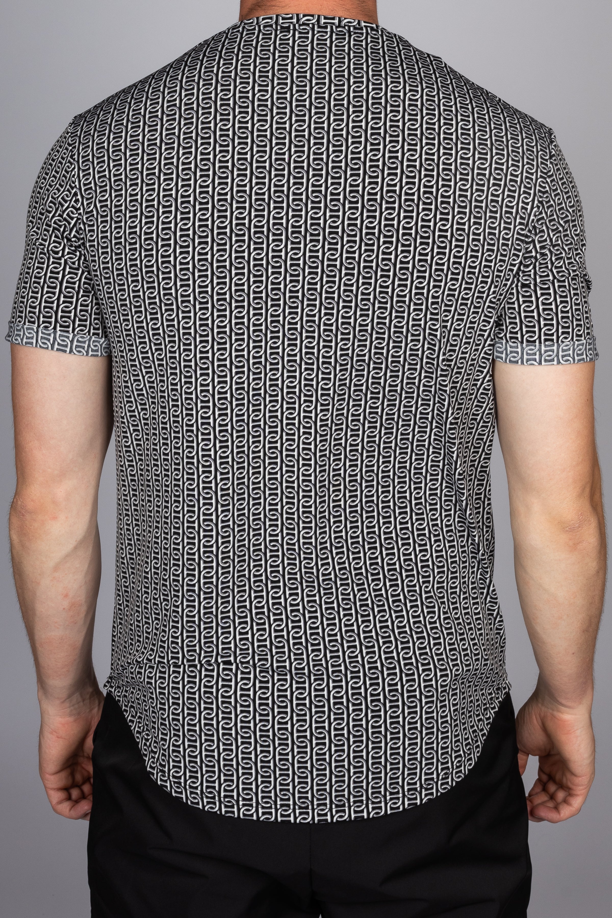 Chain Pattern T-Shirt