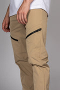 Front Zip Detail Cargo Pants