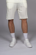 Stripe Pattern T-Shirt & Short Set