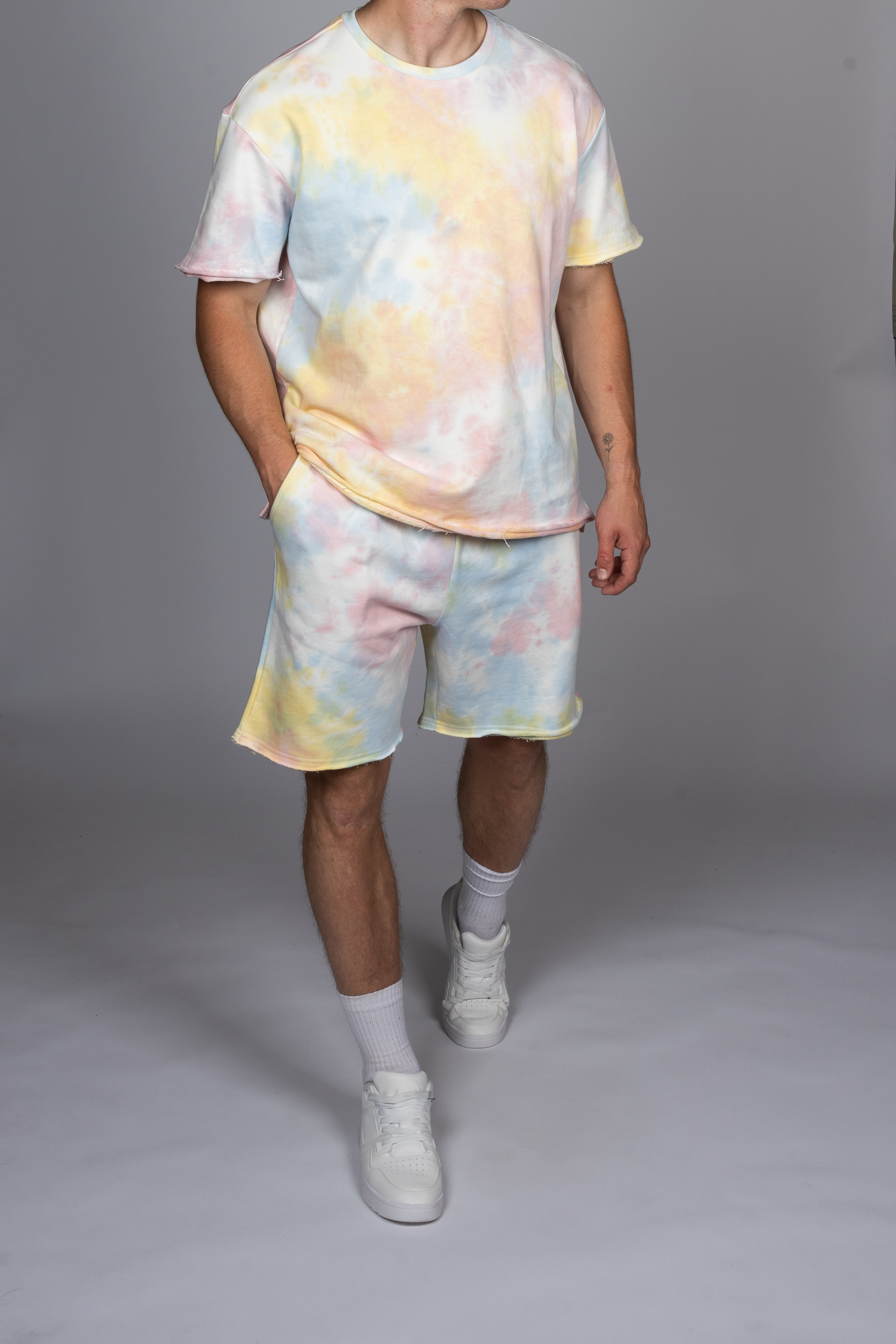 Tie-dye T-Shirt & Short Set