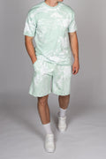 Flower Print T-Shirt & Short Set