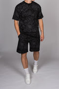 Floral Print T-Shirt & Short Set