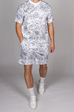 Floral Print T-Shirt & Short Set