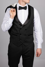 Milano White Velvet Shawl Lapel Tux