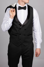 Milano White Velvet Shawl Lapel Tux