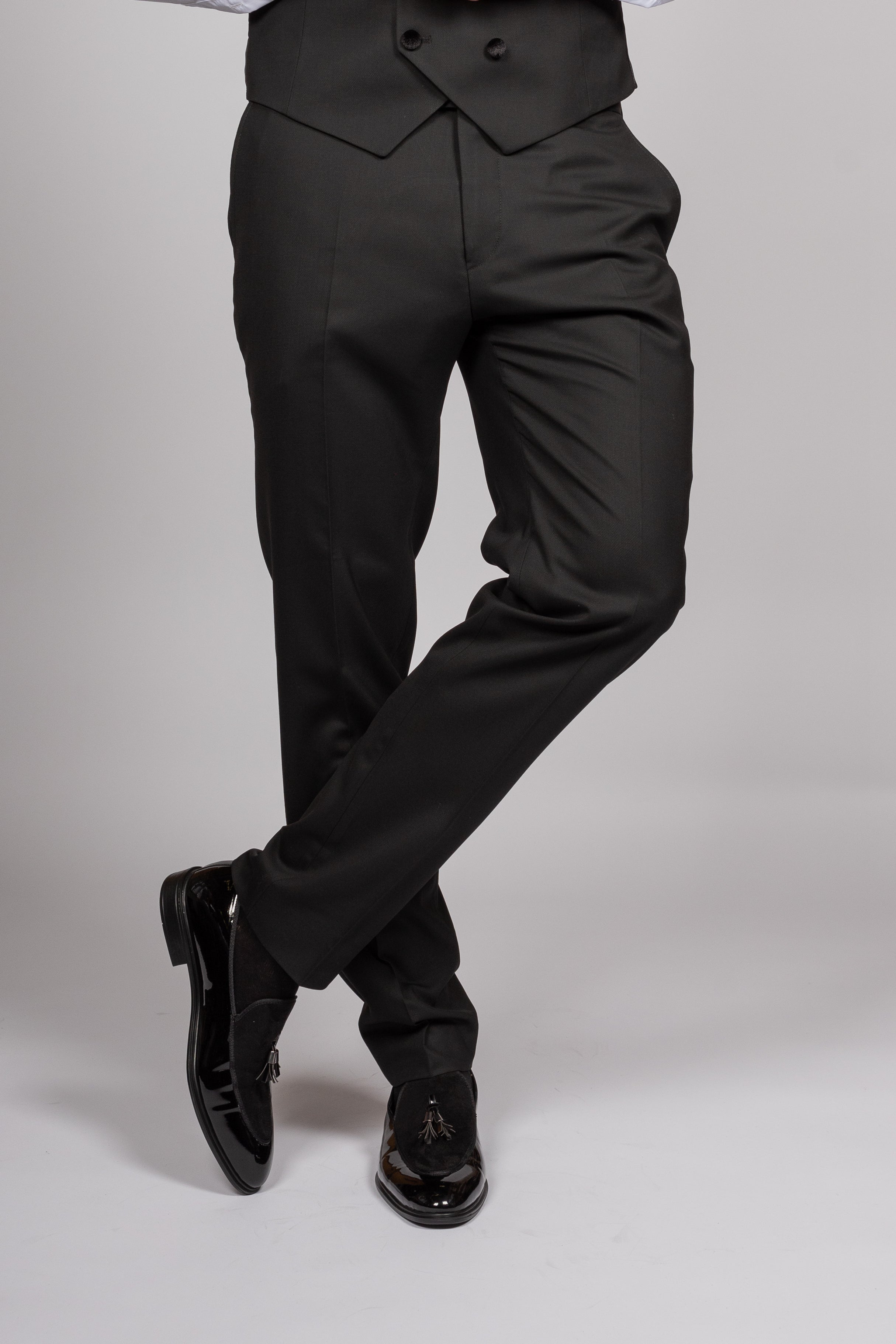 Milano White Velvet Shawl Lapel Tux