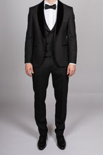 Milano Black Velvet Shawl Lapel Tux