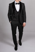 Milano Black Velvet Shawl Lapel Tux