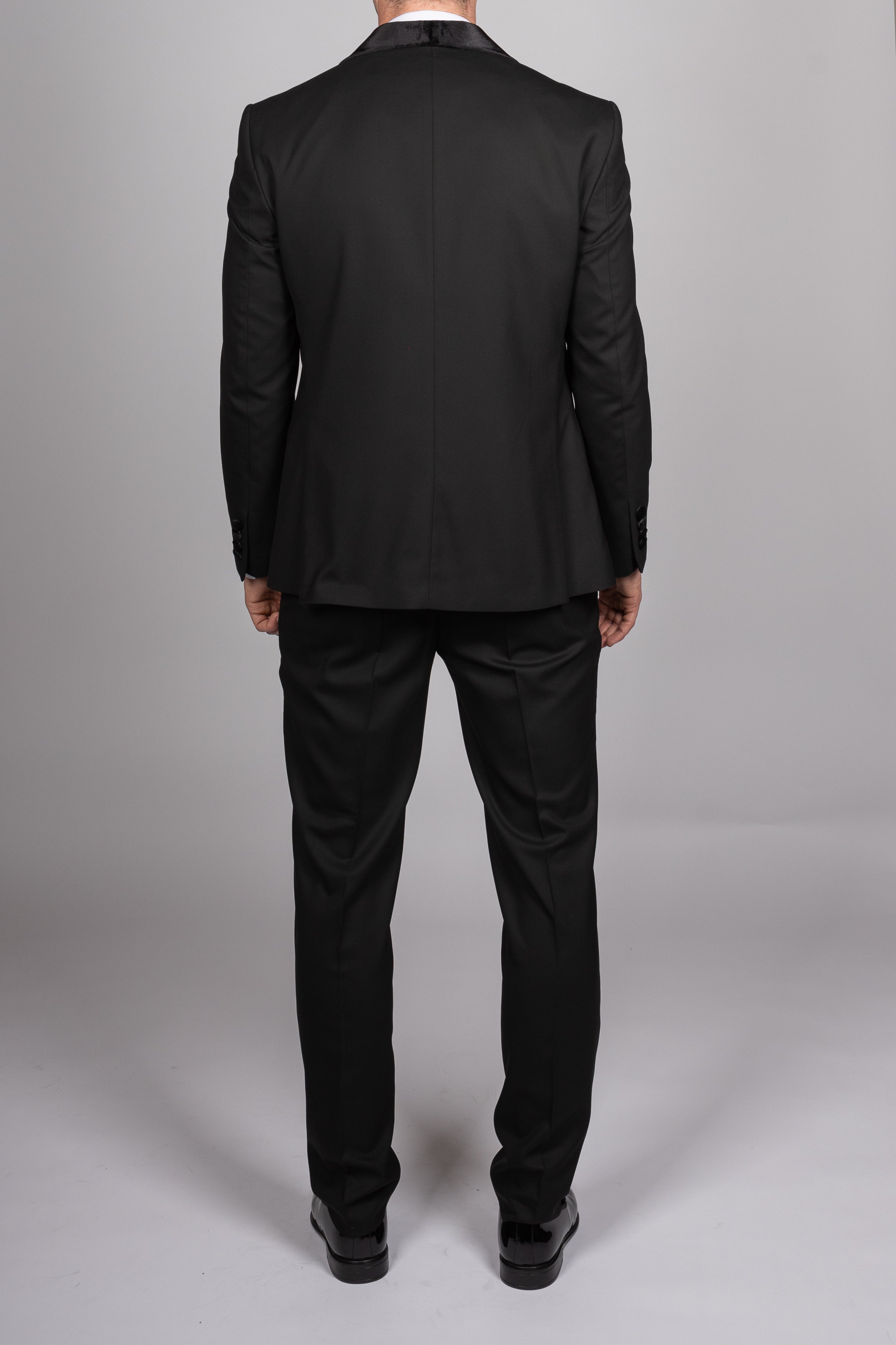 Milano Black Velvet Shawl Lapel Tux
