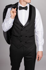 Milano Black Velvet Shawl Lapel Tux