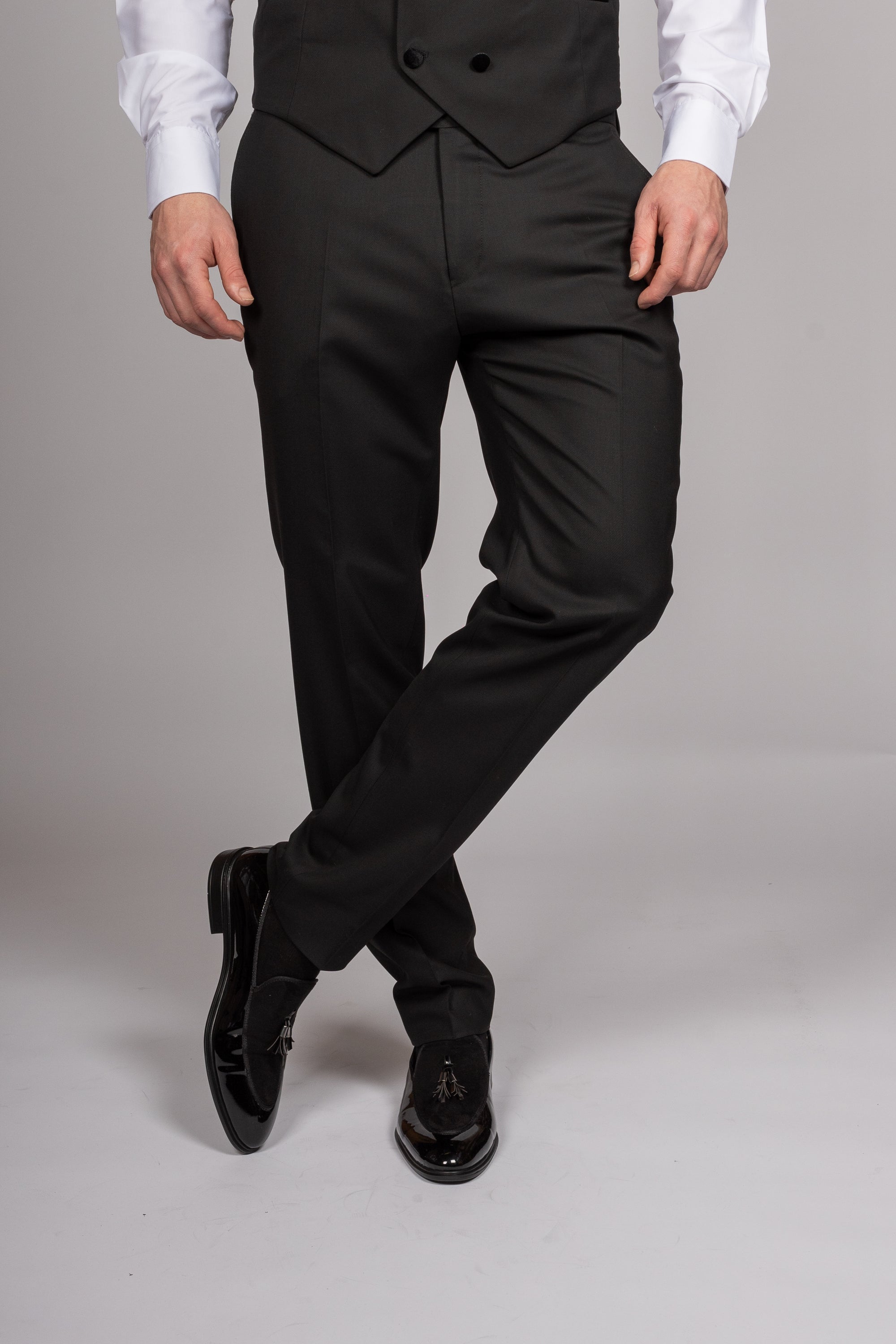 Milano Black Velvet Shawl Lapel Tux