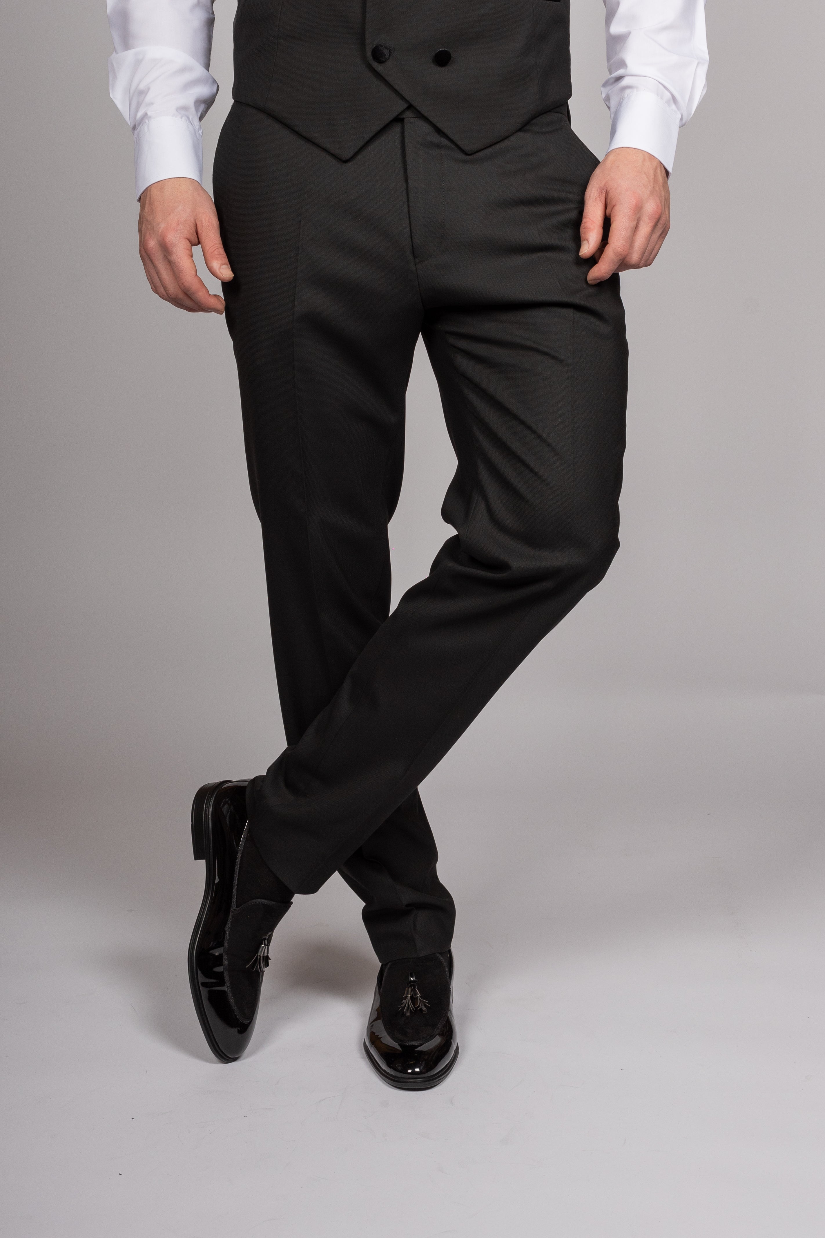 Milano Black Velvet Shawl Lapel Tux