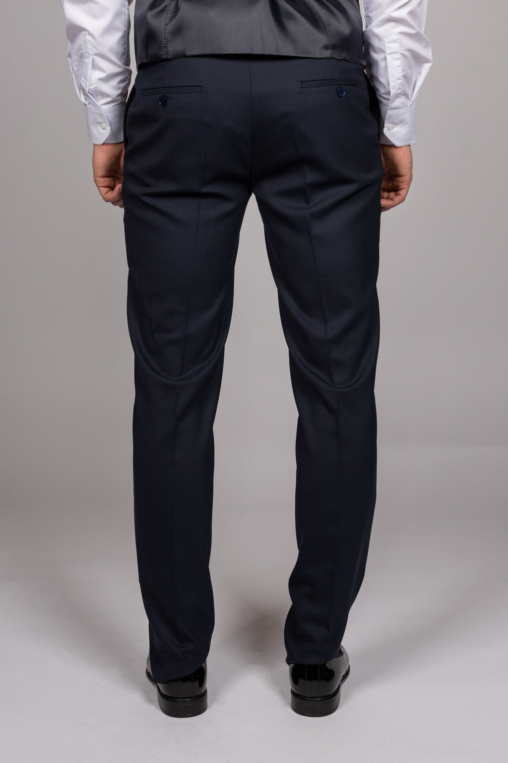 Navy Velvet Shawl Lapel Tux