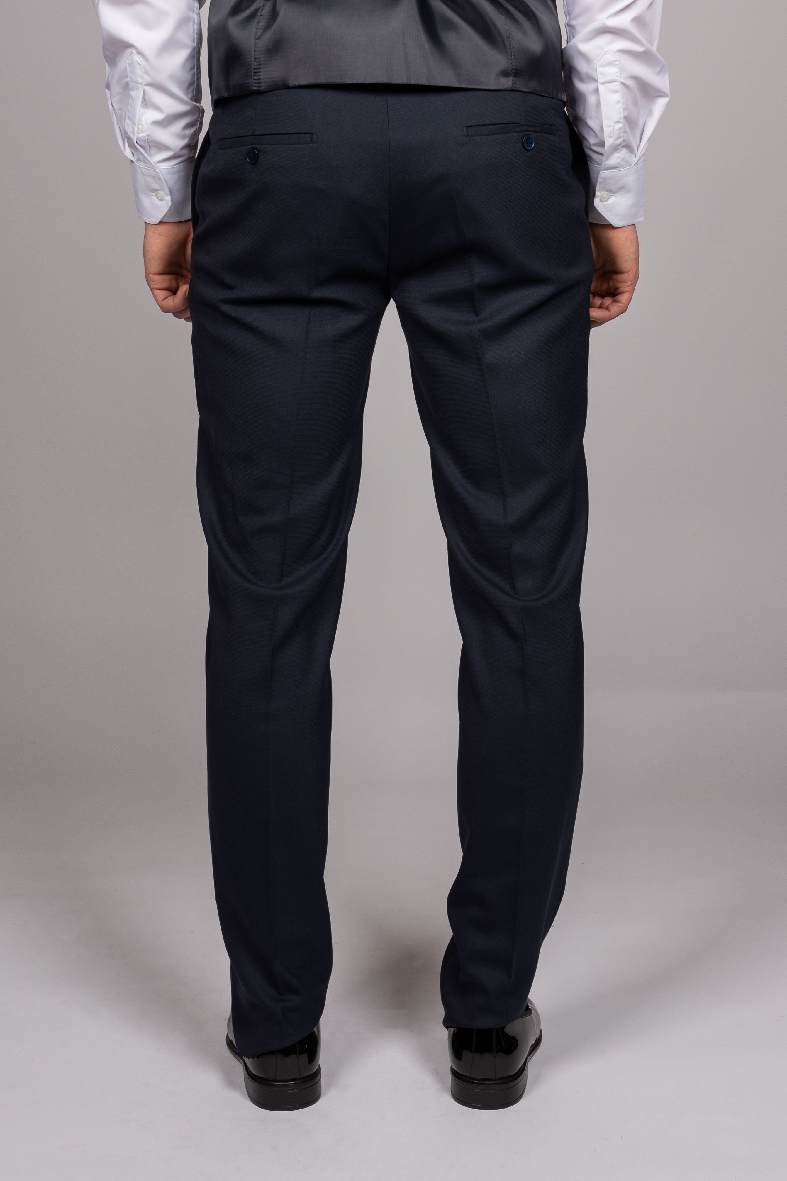 Navy Velvet Shawl Lapel Tux