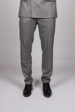 Grey Double Breasted Suit