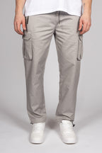 Straight Fit Casual Drawstring Cargos