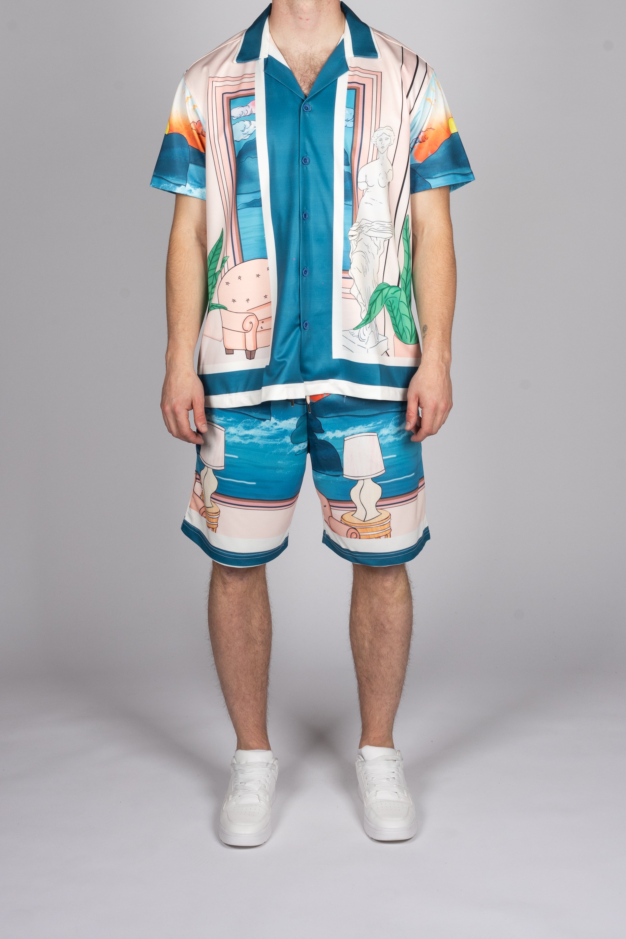 Greek Sunset Shirt and Short Set