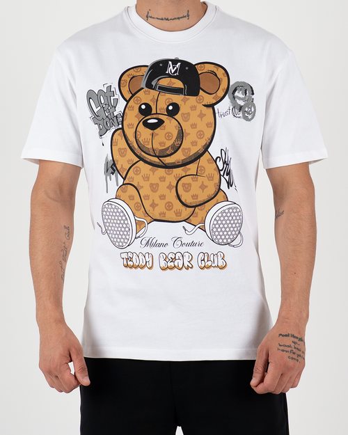 MC Teddy Bear Club Graphic T-Shirt