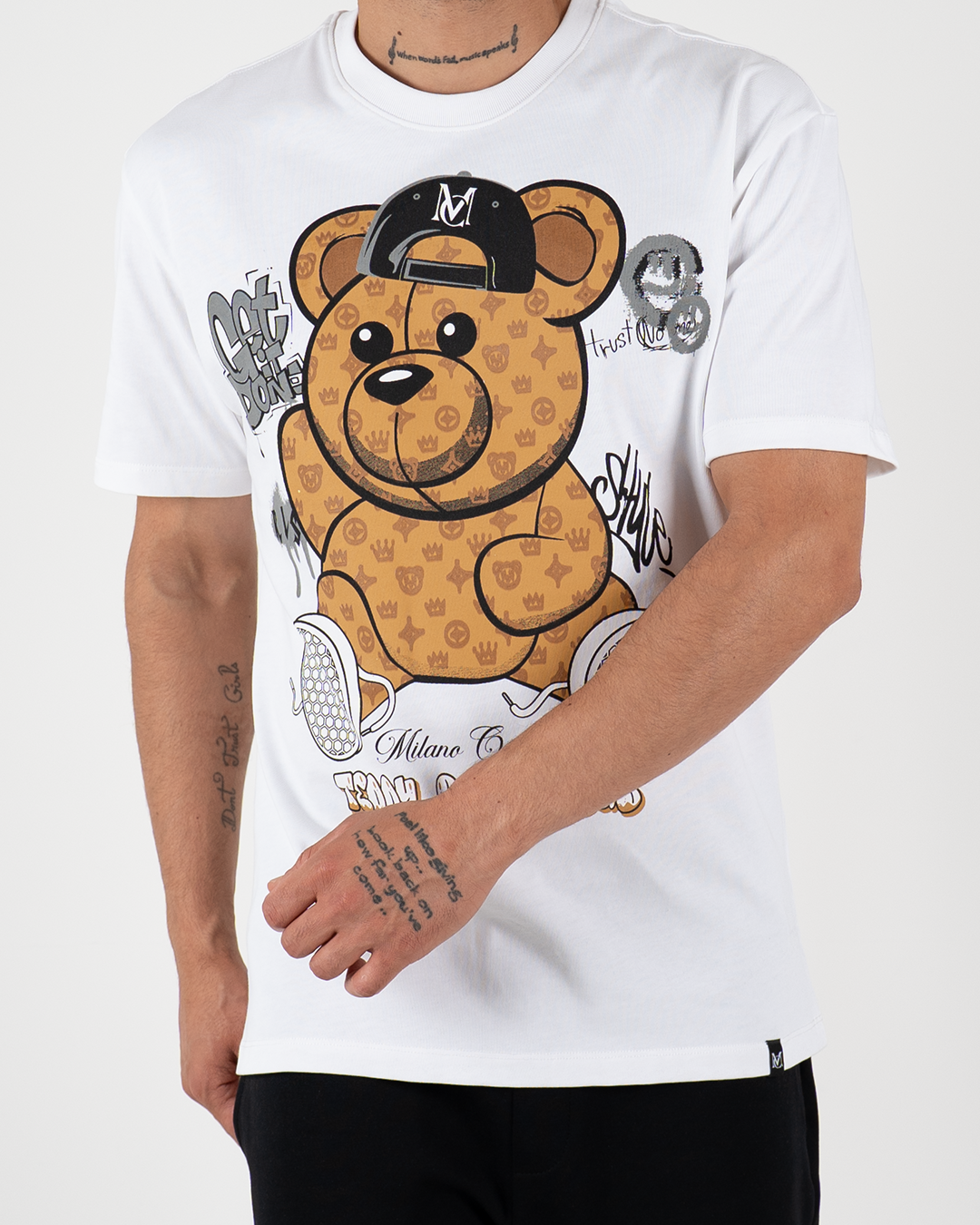 MC Teddy Bear Club Graphic T-Shirt