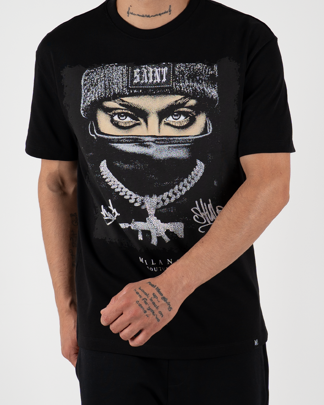MC Urban Embellished Graphic T-Shirt