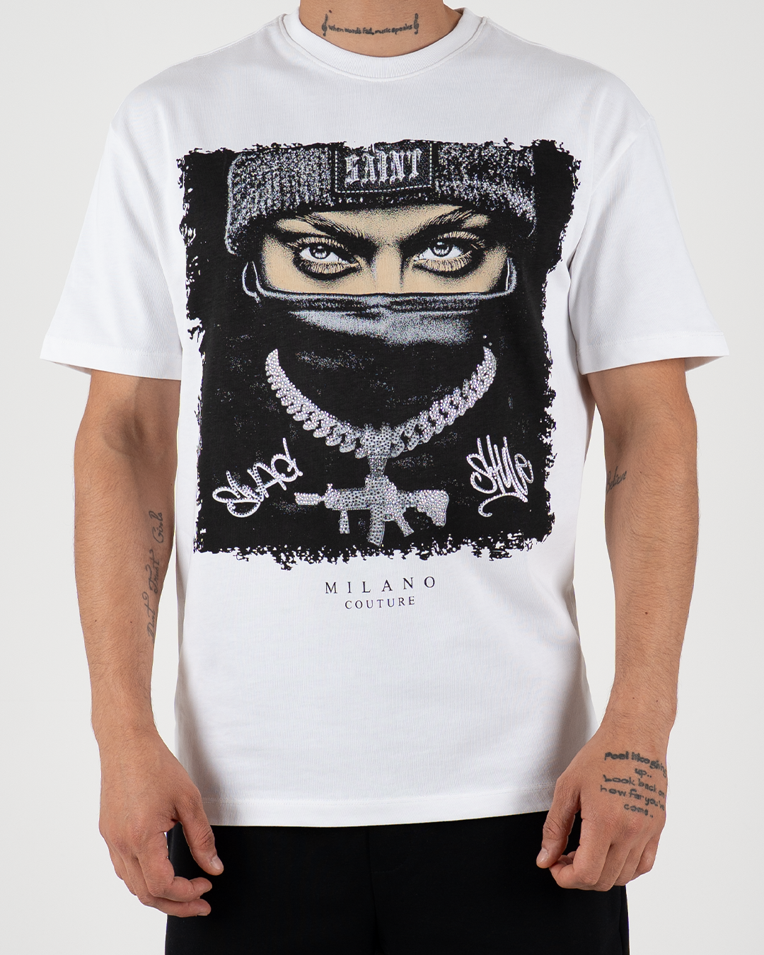 MC Urban Embellished Graphic T-Shirt