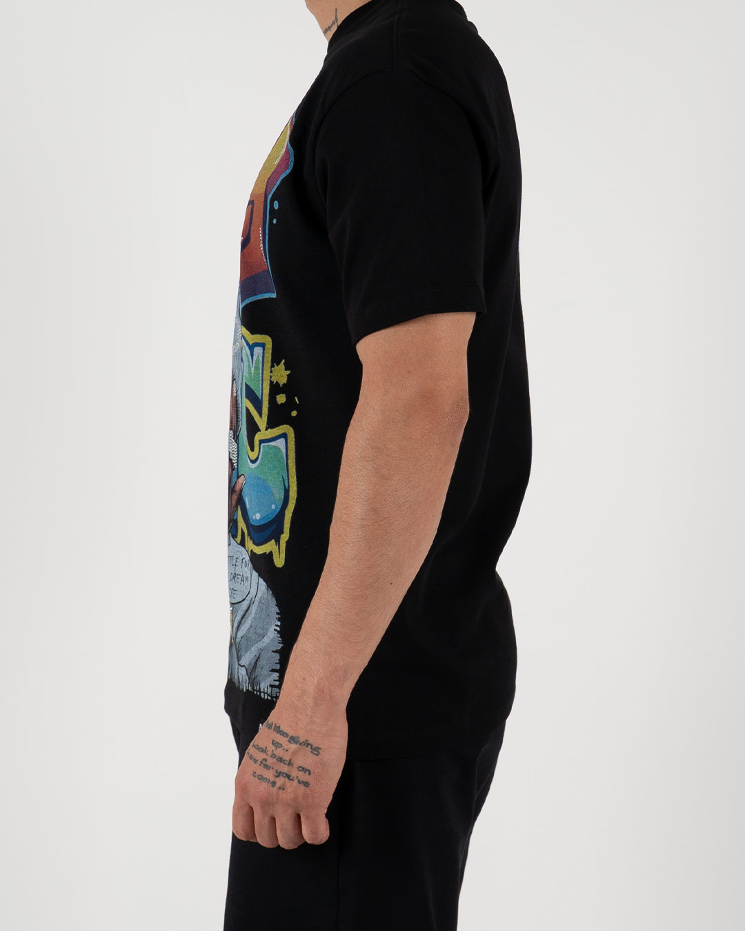 MC Street Art Graphic T-Shirt