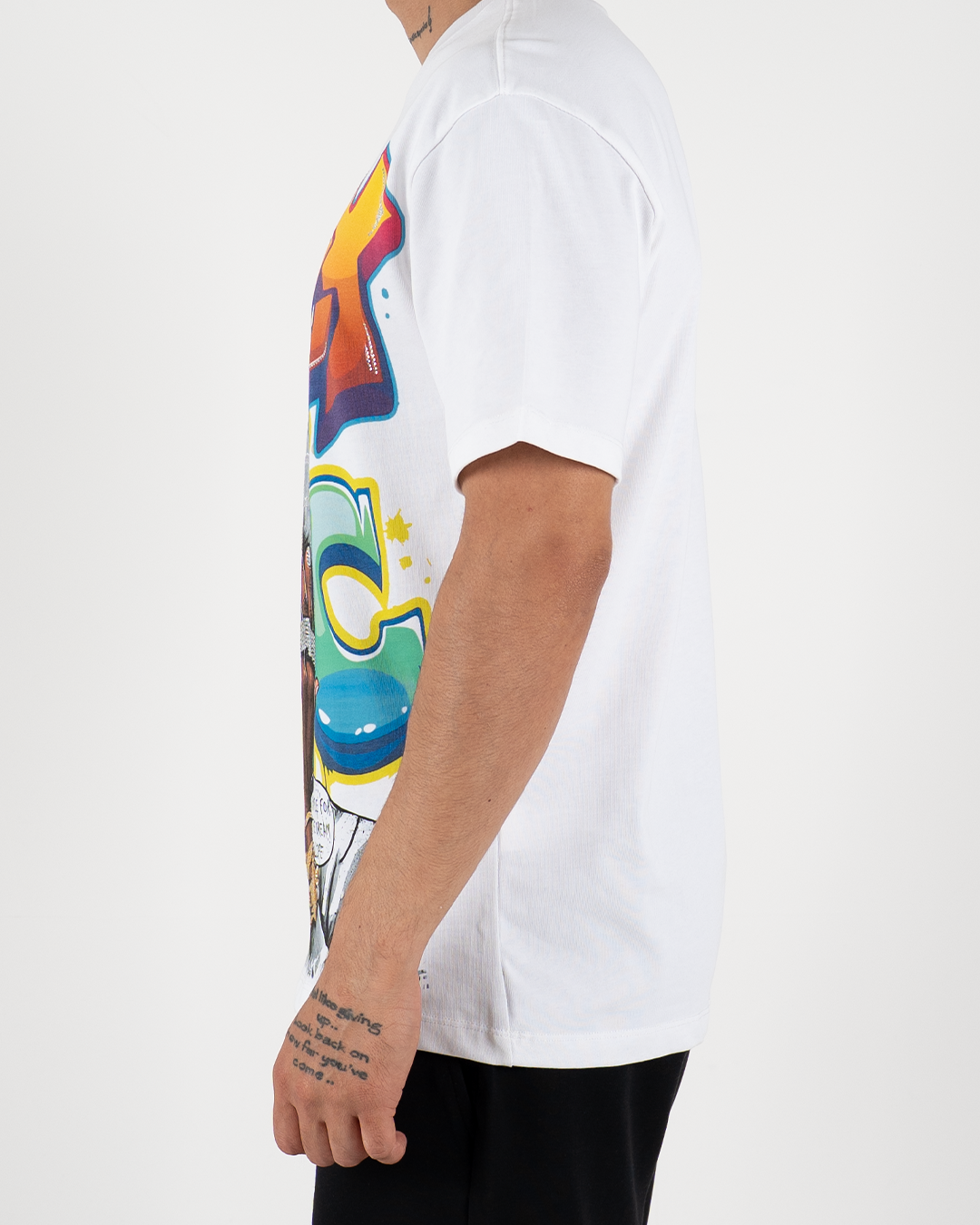 MC Street Art Graphic T-Shirt