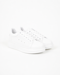 White Chunky Sole Trainers