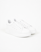 White Chunky Sole Trainers