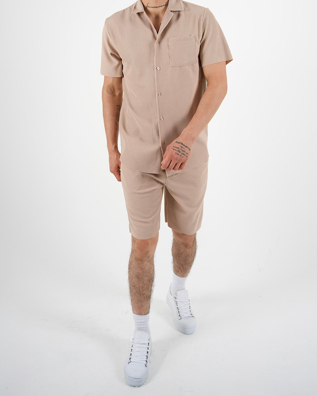 Camp Collar Shirt & Short Set