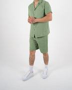Camp Collar Shirt & Short Set