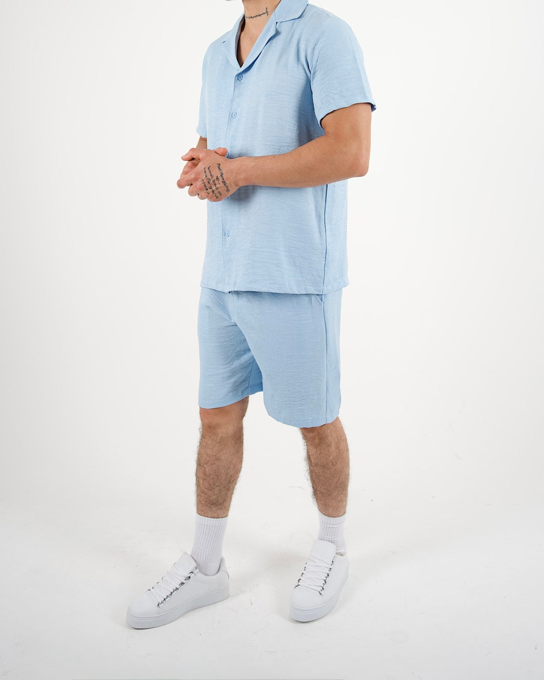 Camp Collar Shirt & Short Set
