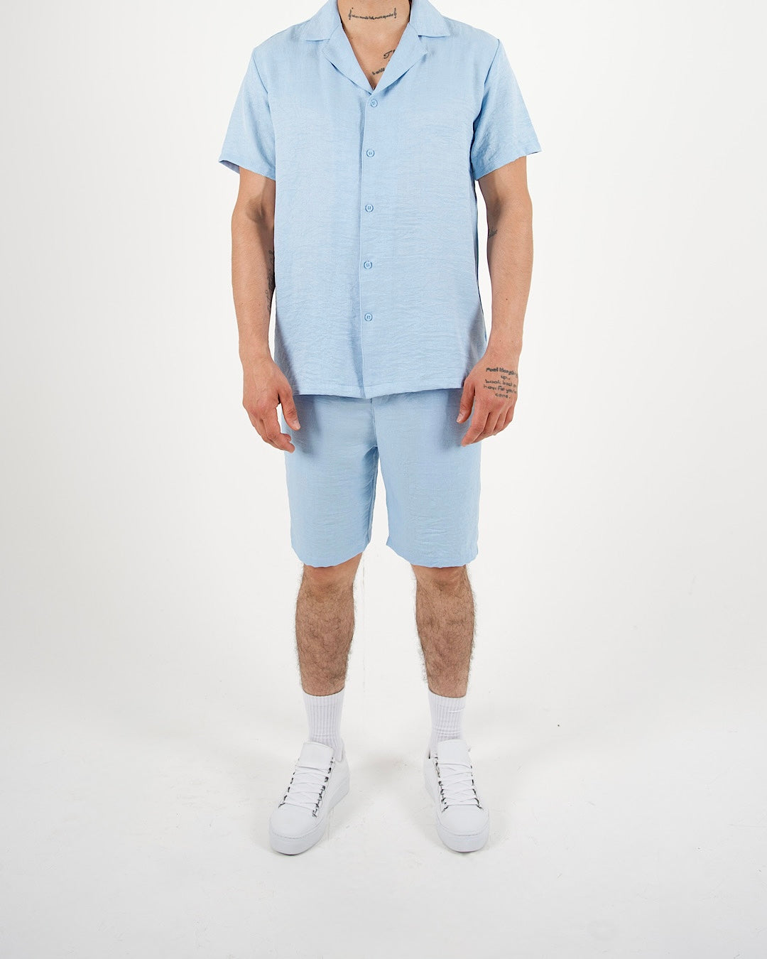 Camp Collar Shirt & Short Set