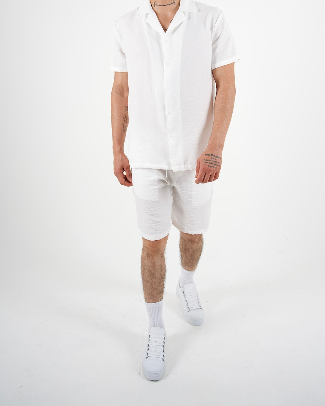Camp Collar Shirt & Short Set