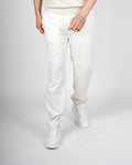White Linen Casual Trousers