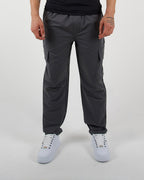 Dark Grey Utility Cargo Trousers