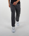 Dark Grey Utility Cargo Trousers